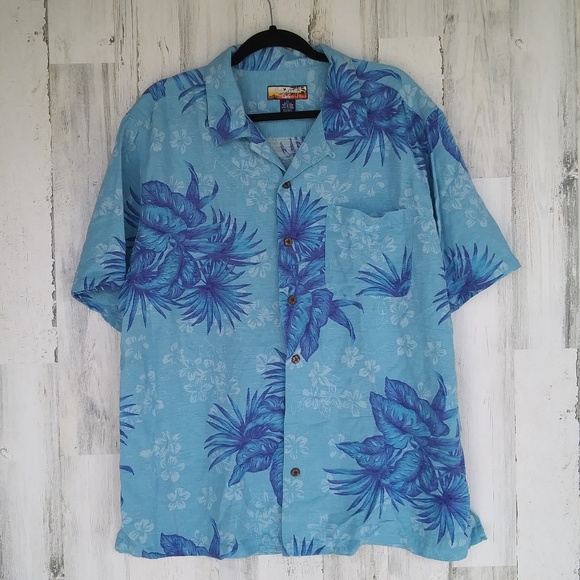 Havana Jack's Cafe Other - Havana Jack's Cafe Silk Hawaiian Shirt